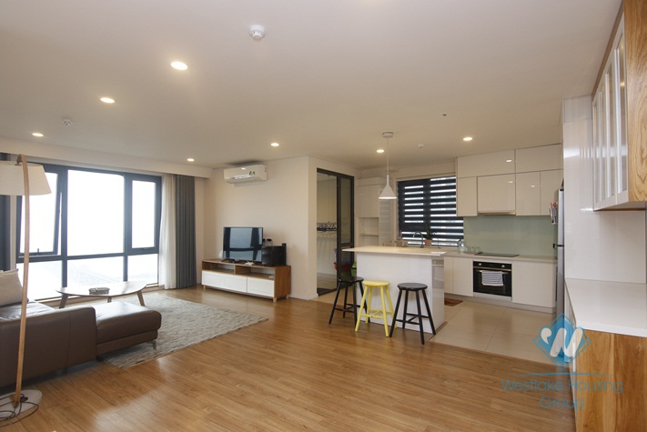 Nice and beautiful three bedrooms apartment for rent in Mipec Long Bien, Long Bien district, Ha Noi
